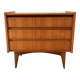 Commode coiffeuse scandinave en teck design danois années 60