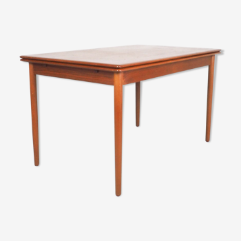 Teak Danish design extendable dining table, 1960's