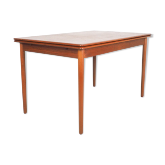 Teak Danish design extendable dining table, 1960's