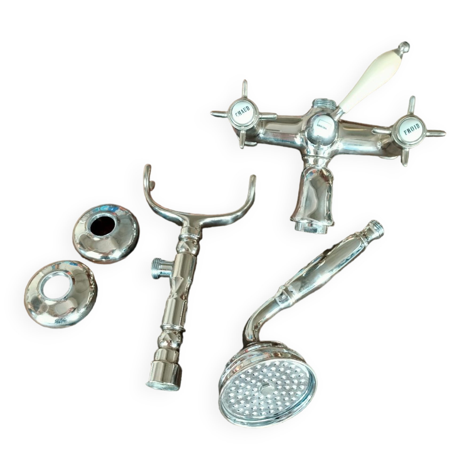 Old-fashioned bathtub faucet