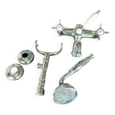 Robinet de baignoire à l'ancienne