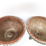 Tripod and zoomorphic pot caches - accolay, 1970