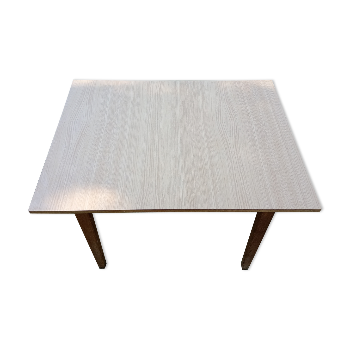 Table formica feet solid oak