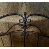 Wrought-iron headboard