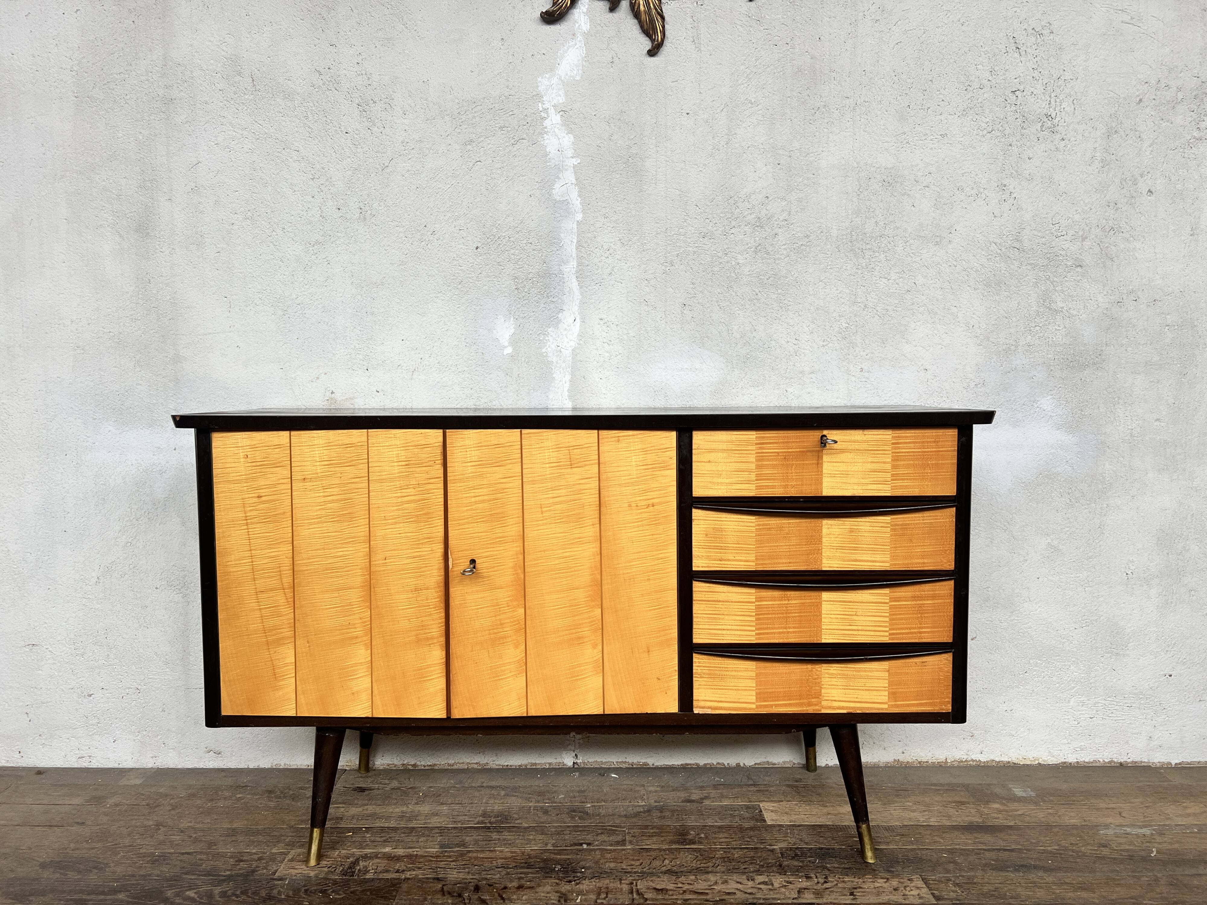 Vintage Scandinavian sideboard from the 1960s