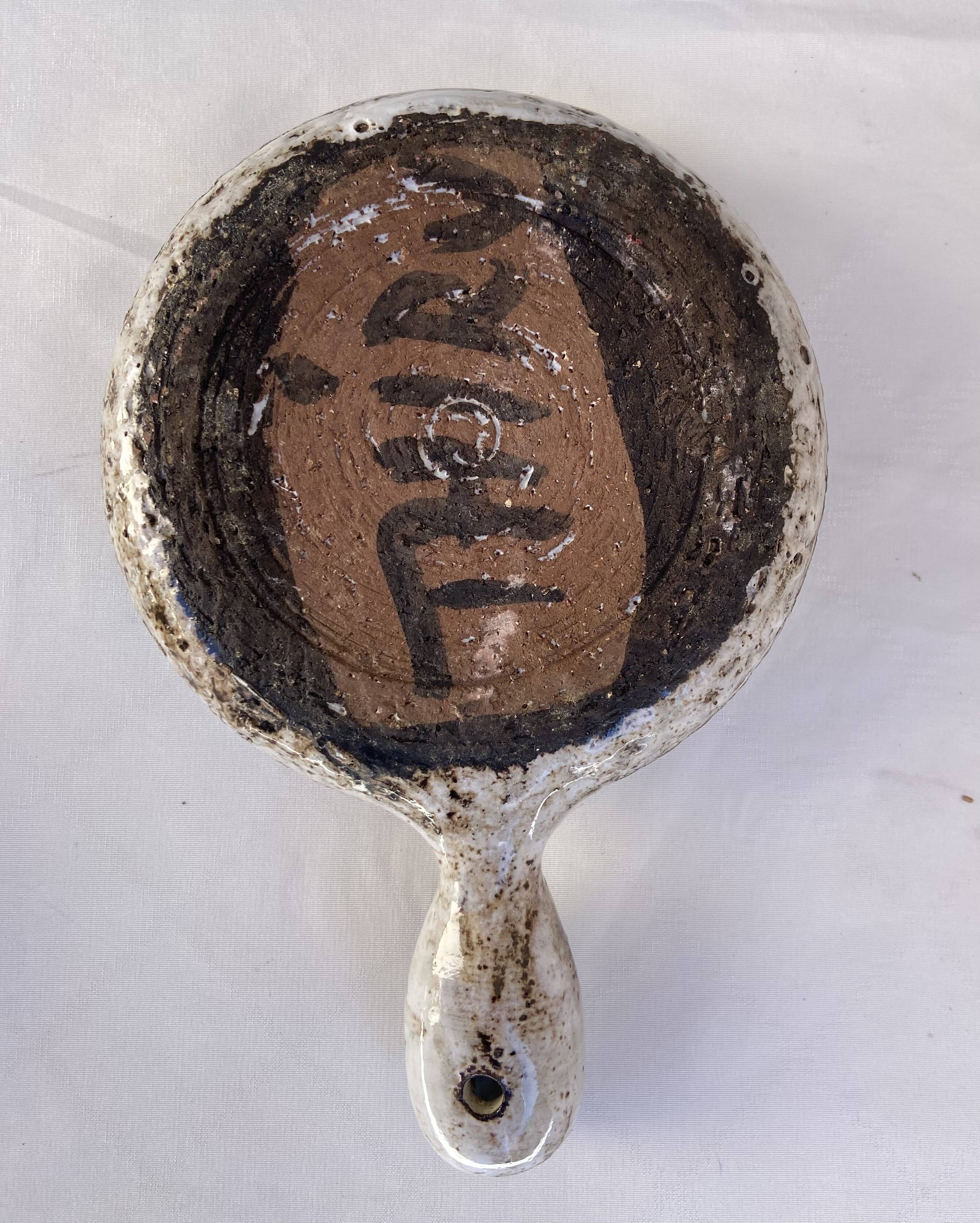 Two fondue pots by Albert Thiry