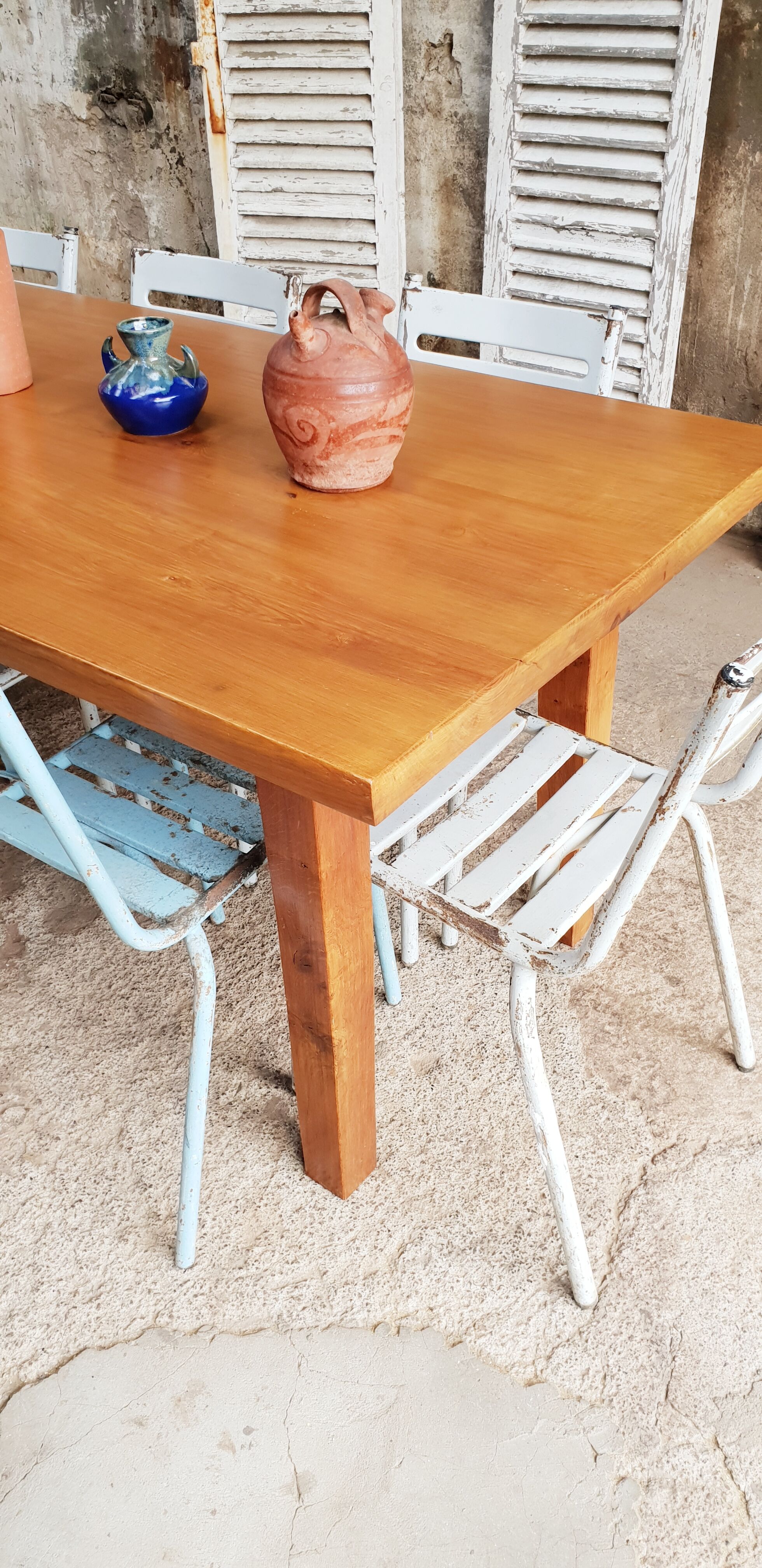 Vintage farmhouse table