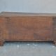 Bench chest oak end XIX