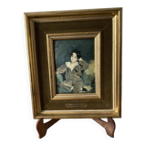 Painting portrait of a child (Miss Murray), reproduction of "Sir Thomas Lawrence"