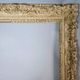 Large old Montparnasse carved wood frame 72x63 for painting 52x44 cm B161
