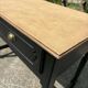 Wood and black desk
