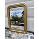 Miroir 19ème bois et stuc doré