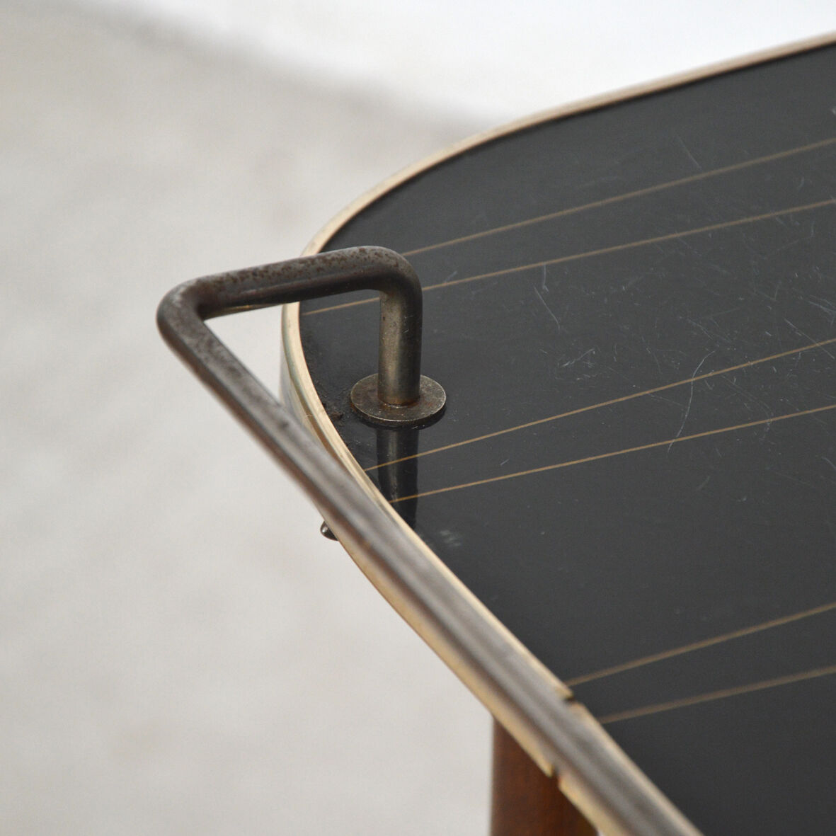 Yellow and black trolley, 1960