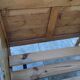 Vintage pine bed chalet style Chamonix for one person.