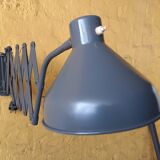 Accordion/scissor lamp