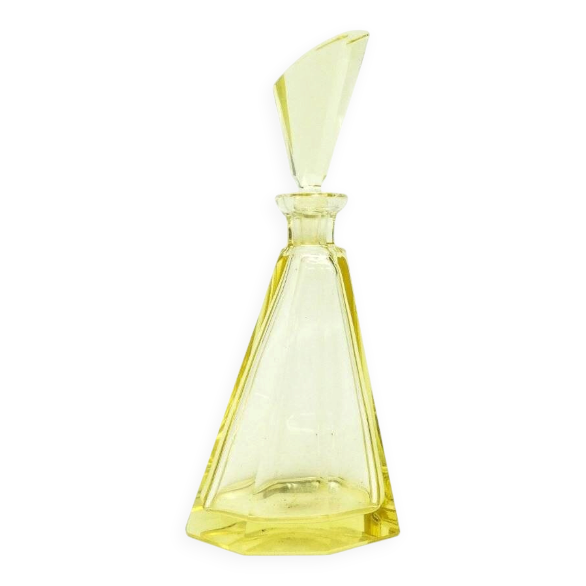 Art Deco carafe from Moser, Czechoslovakia, 1930s