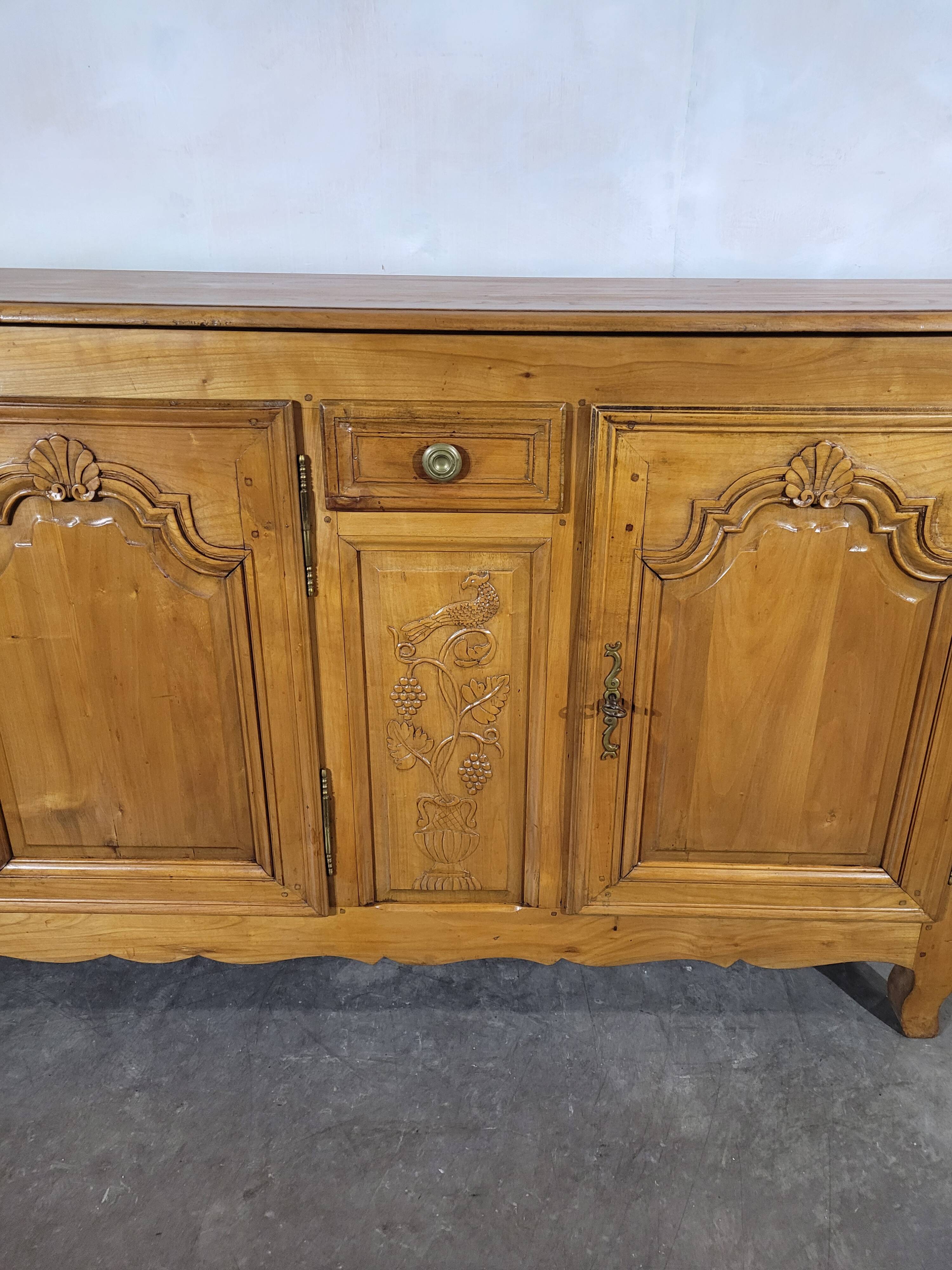Blonde cherry sideboard