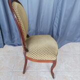 Louis XV mahogany chair