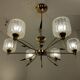 Light fixture from the 40s/50s with 6 arms.