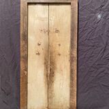 Indian window in green patinated wood