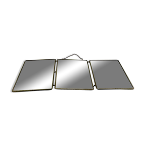 miroir triptyque 30x25cm