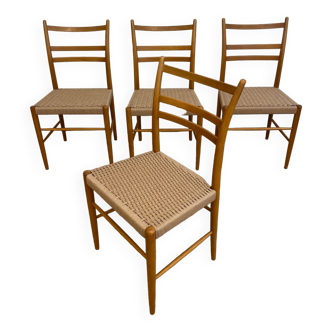 4 chairs by Yngve Ekstrom