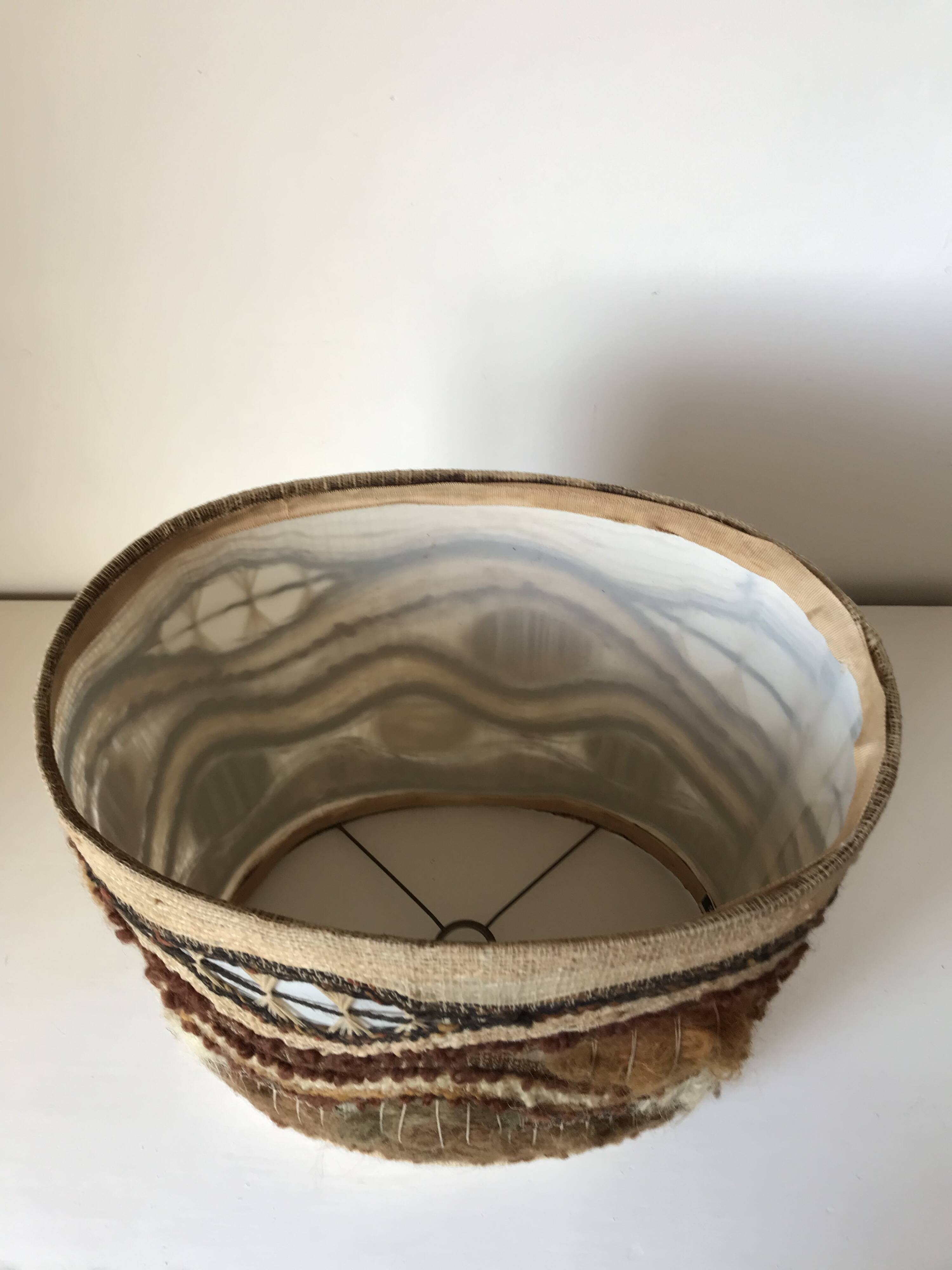 Vintage lampshade wool patterns