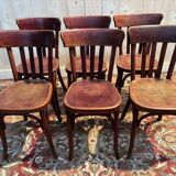 Set of 6 Fischel bistro chairs