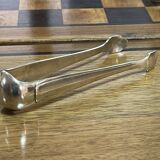 French silver-plated sugar tongs from the 1970s