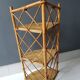 Old corner Wicker shelf
