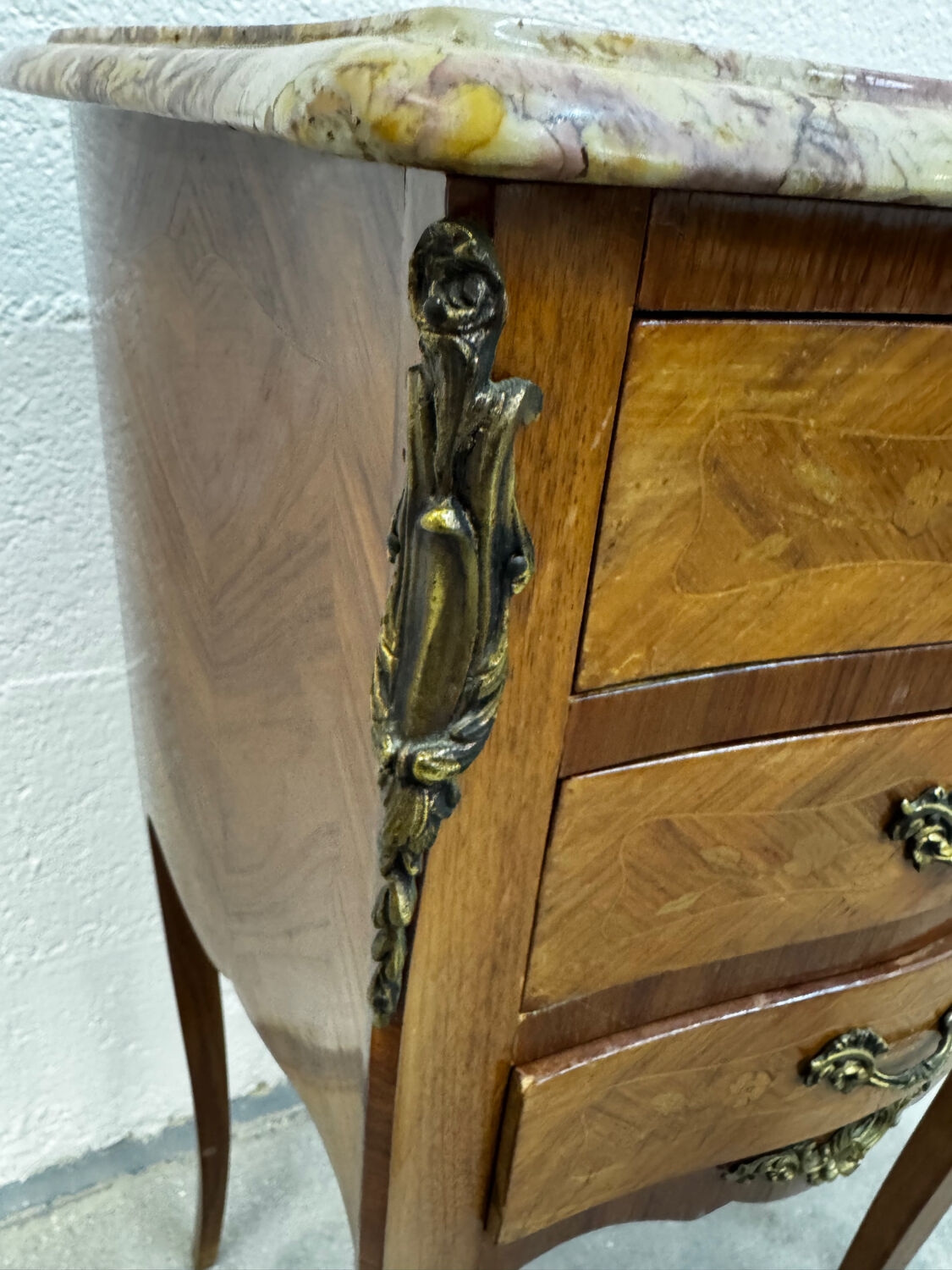 Pair of bedside tables, France early 20th century