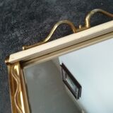 Art deco mirror tray