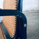 Italian Design Bentwood & Webbing Armchair, 1970s