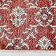 7x11 Brick Red & Beige Persian Vintage Rug, Floral Bohemian Decor,207x333Cm