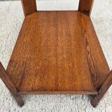 Art Deco Octagonal Console Table with 2 Trays