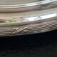 Christofle - Oval serving platter model Crossed Ribbons - in silver-plated metal