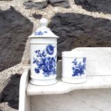 Set of 2 Pillivuyt ceramic pots