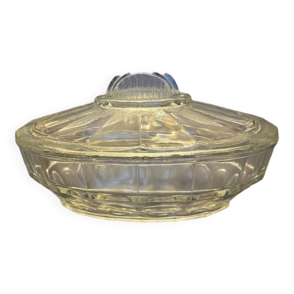 Beurrier vintage en verre