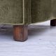 1960s, Danish relax armchair, green furniture velour, original condition.