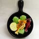 Seaside wall decoration, in Vallauris earthenware slipware.