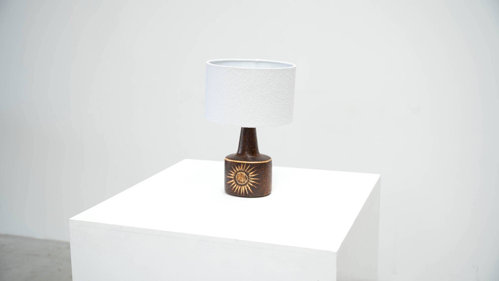 Pair of Sun series table lamps by Søholm for Bornholm