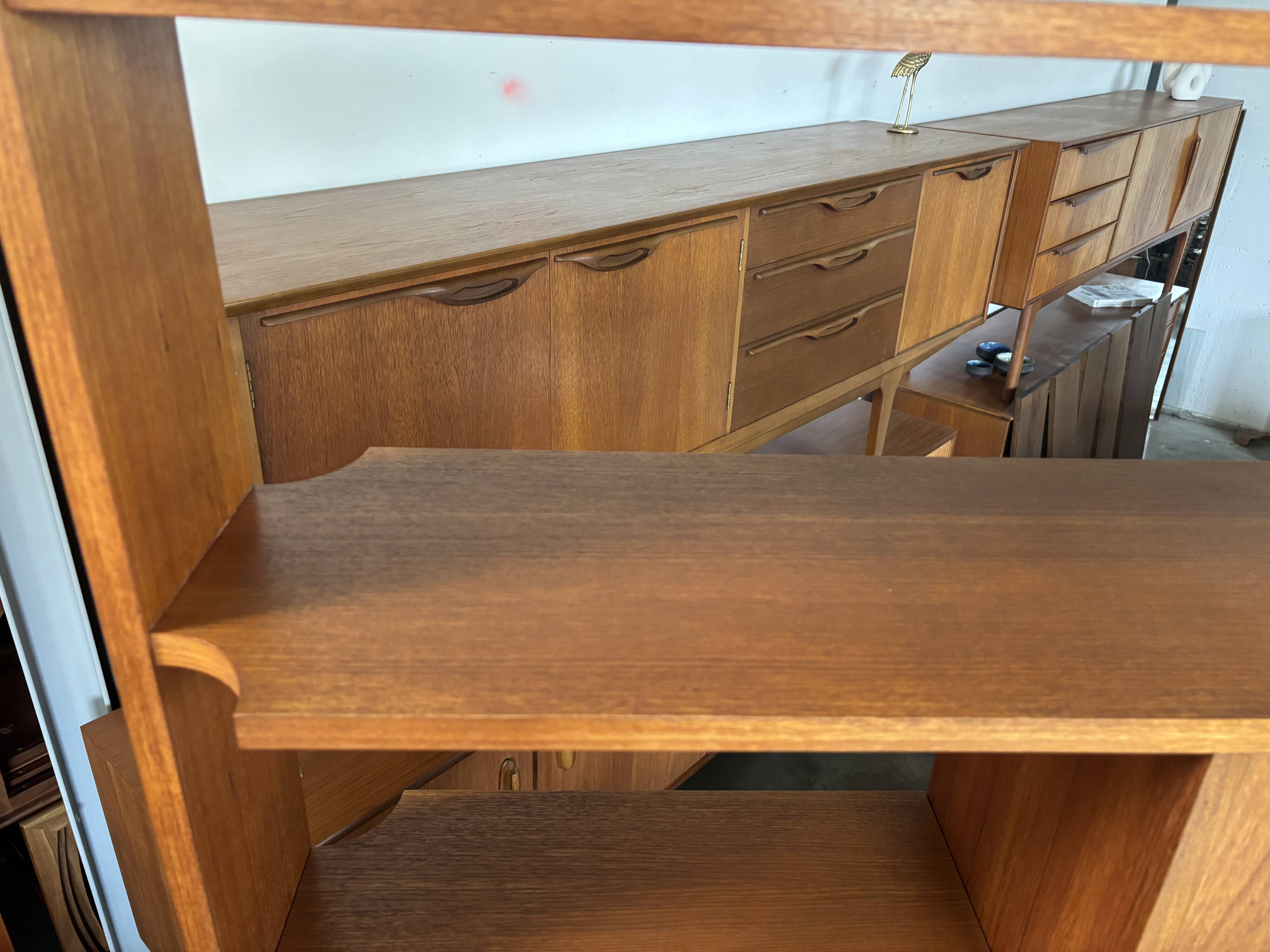 Bibliothèque en teck par G-Plan * 122 cm