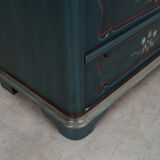 Pine laundry cabinet, Danish design, 1960s, production: Denmark