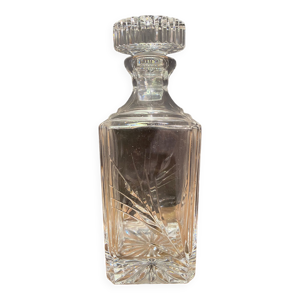 carafe à whisky en cristal