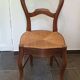 Louis Philippe chair in cherry wood circa 1900