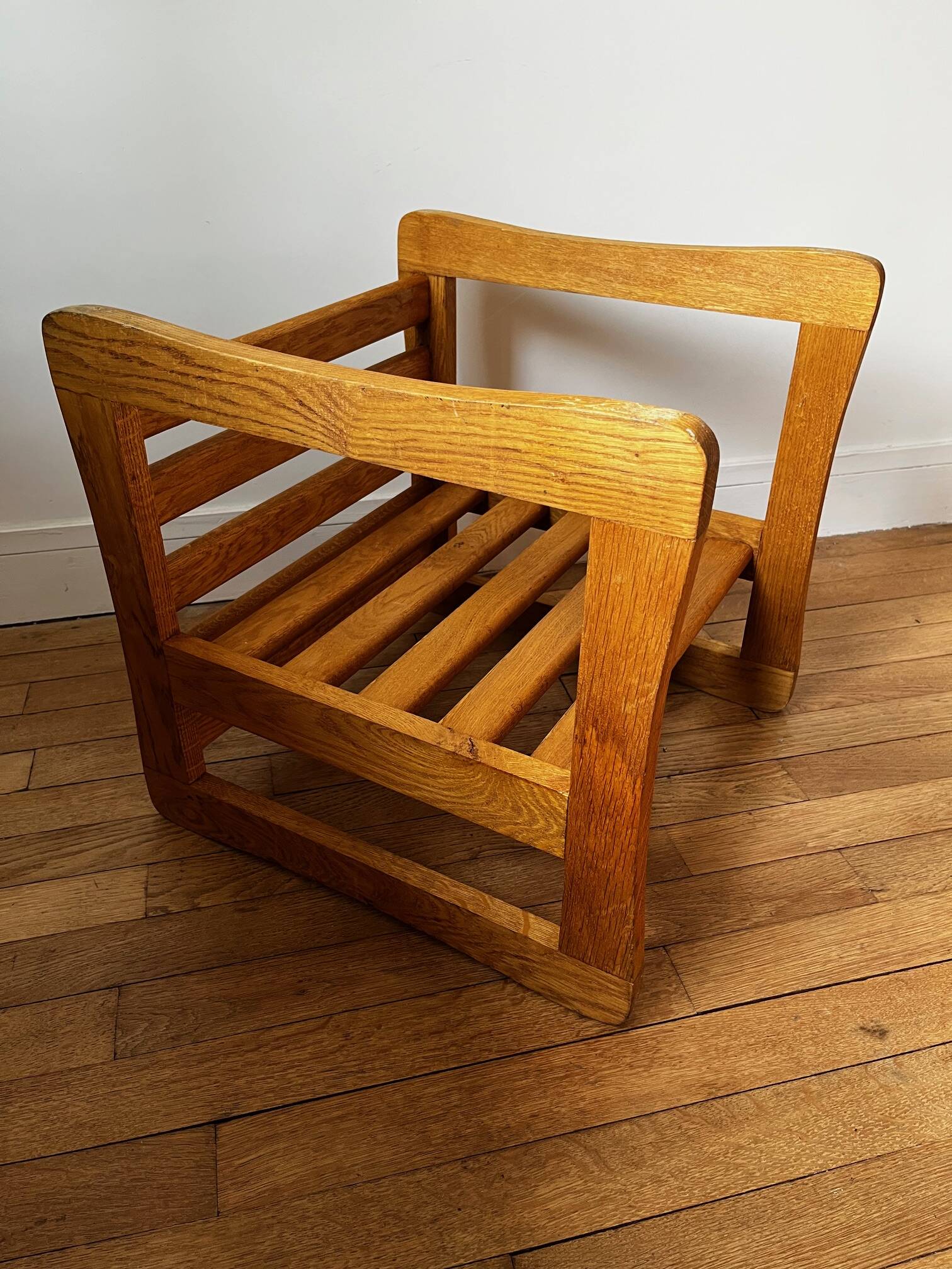 Marcel Gascoin 3-position stool 1950
