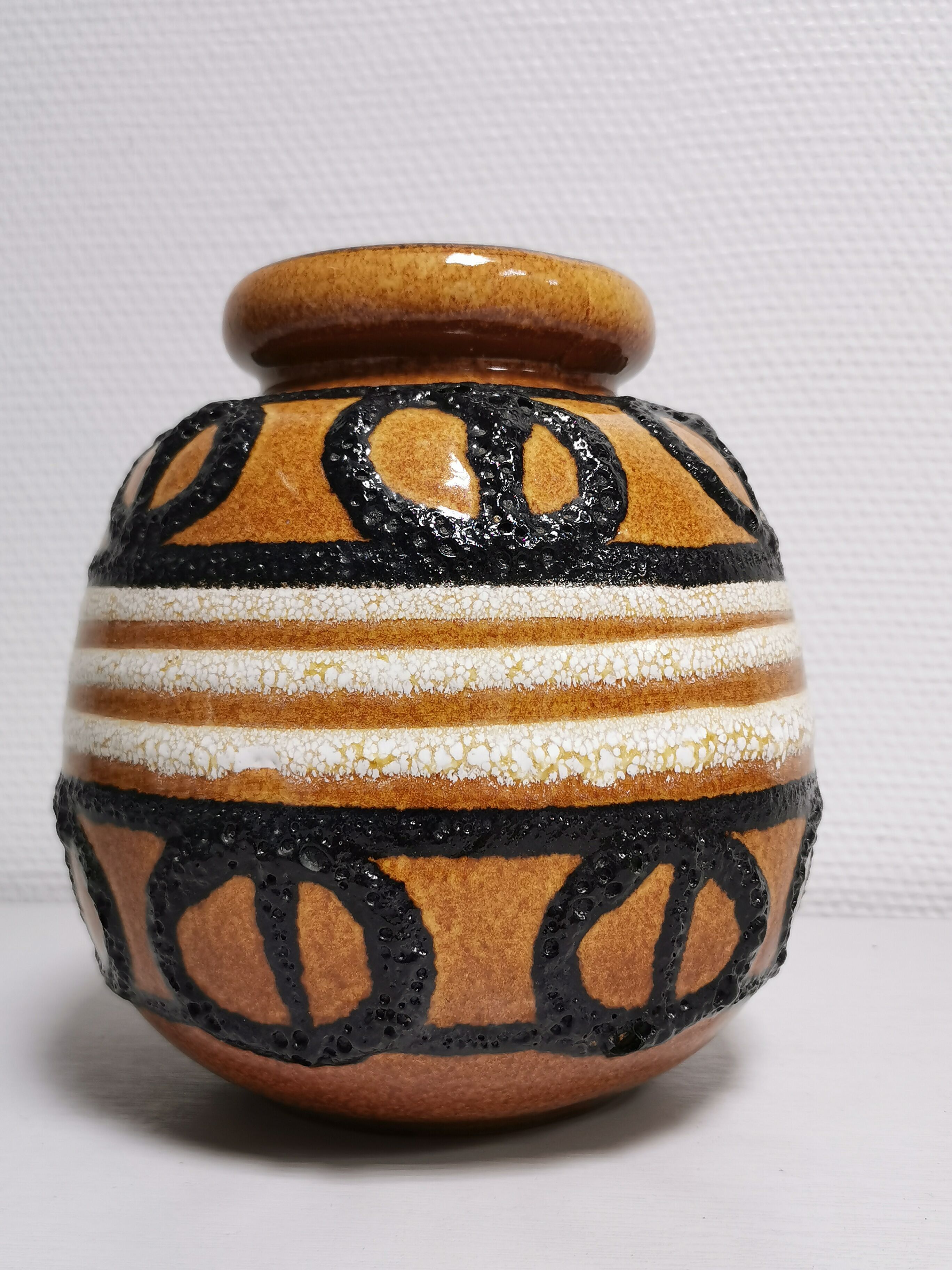 Vase West Germany keramik, vintage ceramics 50s 60s