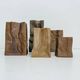 Set of 6 Rosenthal paper bag vases by Tapio Wirkkala, 1970s