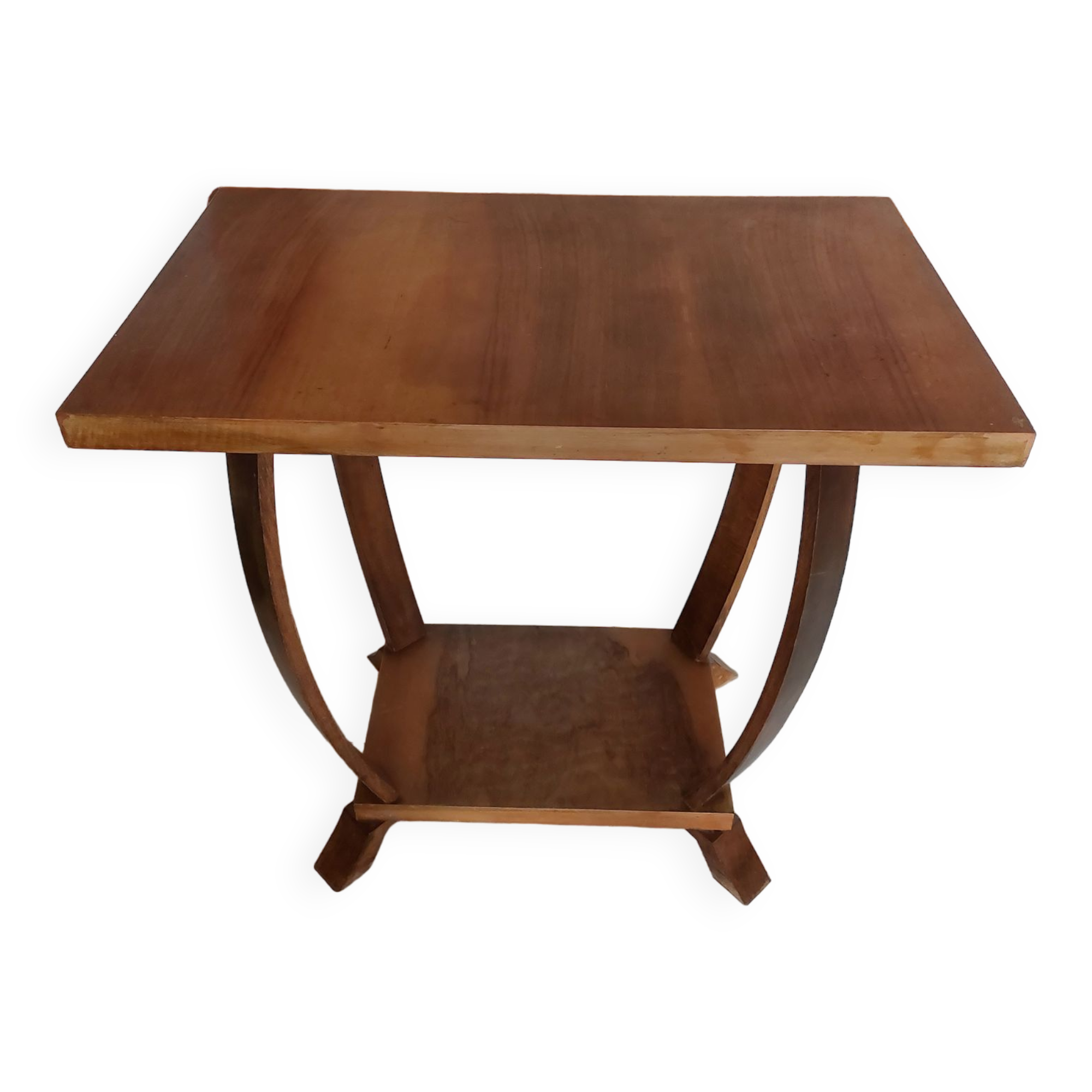 Rectangular Art Deco pedestal table