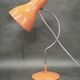 Josef Hůrka Orange Table Lamp for Napako, Czechoslovakia, 1960s
